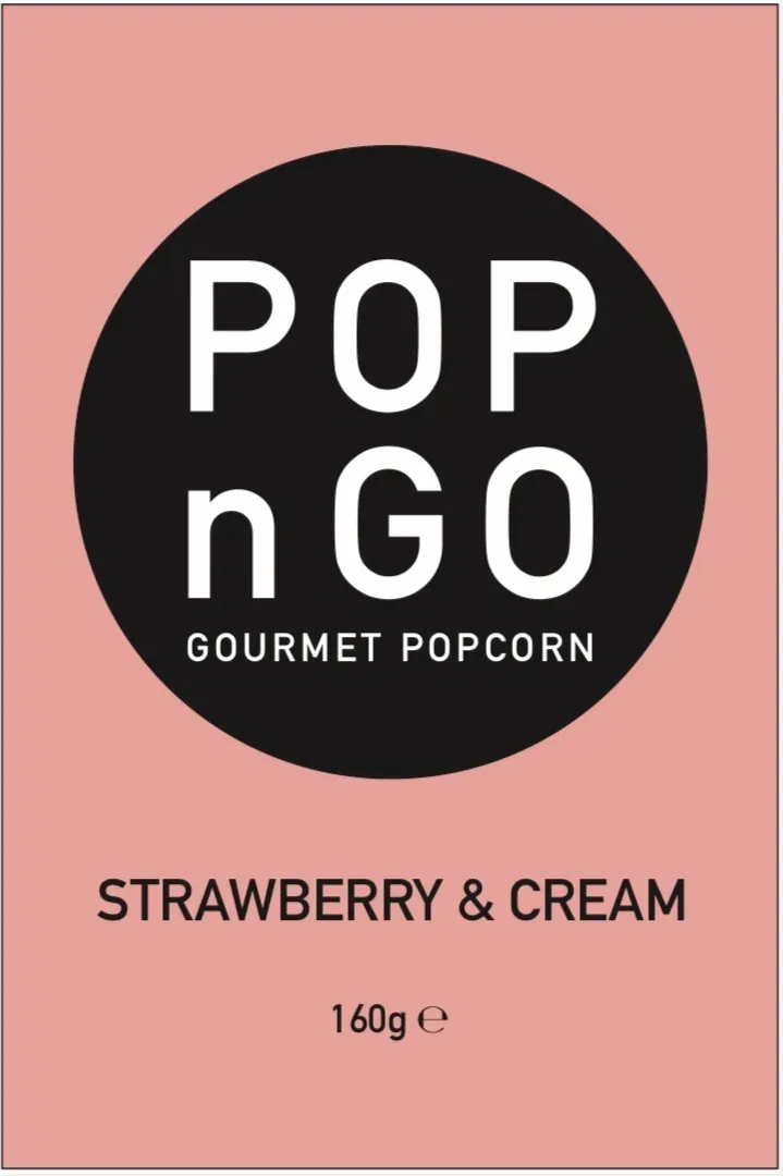 Strawberry & Cream Popcorn
