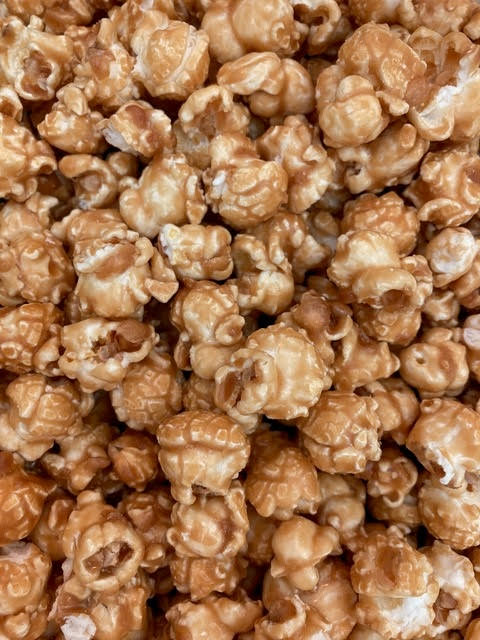 Vegan Caramel Popcorn